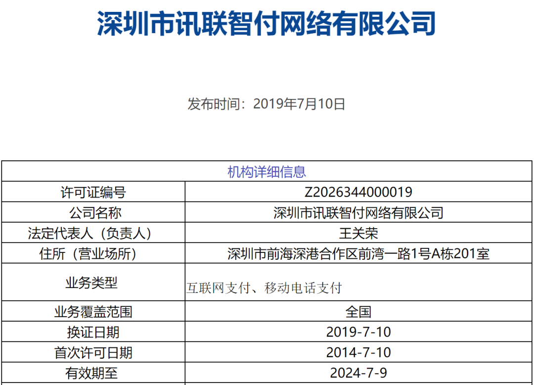 独家：华为收购讯联智付获得支付牌照！(图3)